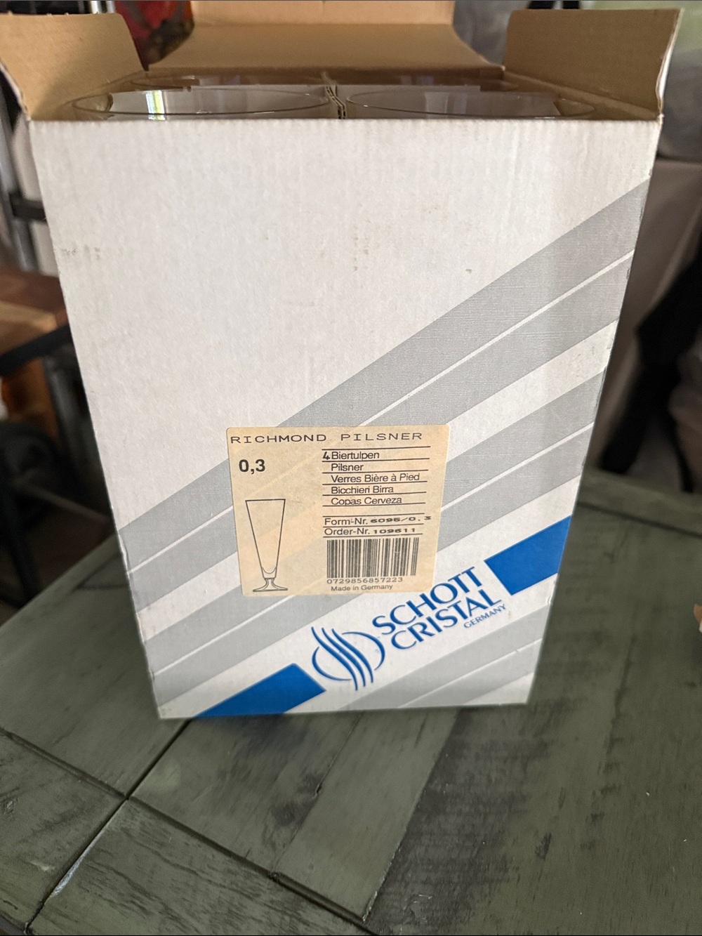 Schott Cristal Richmond Pilsner Glasses - Clear